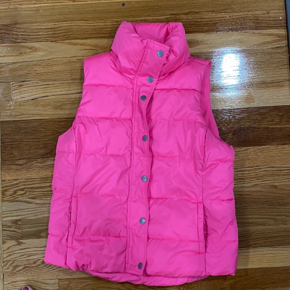 Old Navy Pink Puffer Vest
